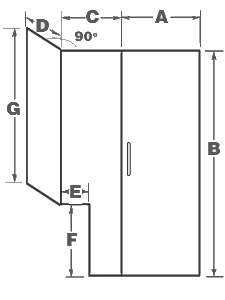 Return Notched Panel Door